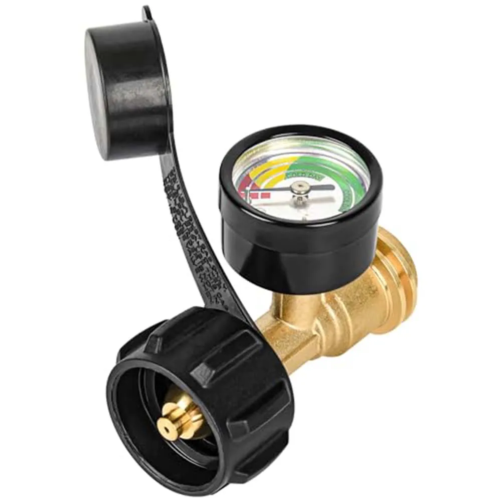 

Leak Detector Gauge Gas Leak Detector Accurate Measurement Automatic Shutoff Valves Clear Display Easy Installation