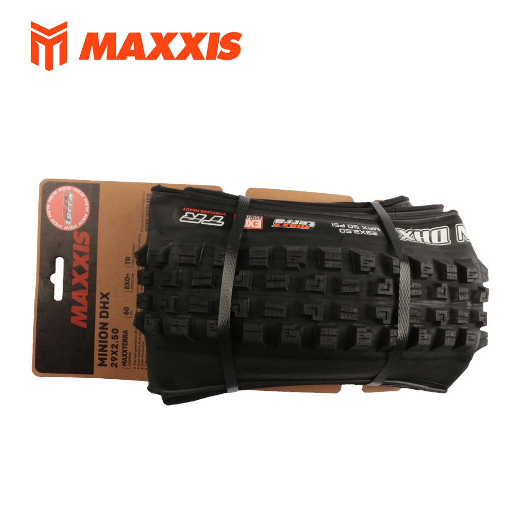 MAXXIS MINION DHX Mountainbike-Downhill-Reifen, pannensicher, MTB-Schlauchlosreifen für Trail, Enduro, Downhill 27,5x2,50 29x2,50 – Detail 5