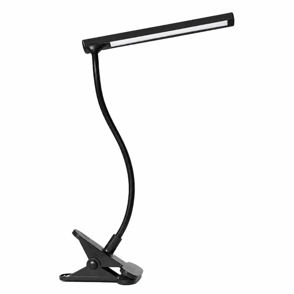 Energy Efficient Clip On Desk Lamp USB Powered Adjustable Desk Light Brightness Dimmable Clamp Design LED Reading Lamp Painting