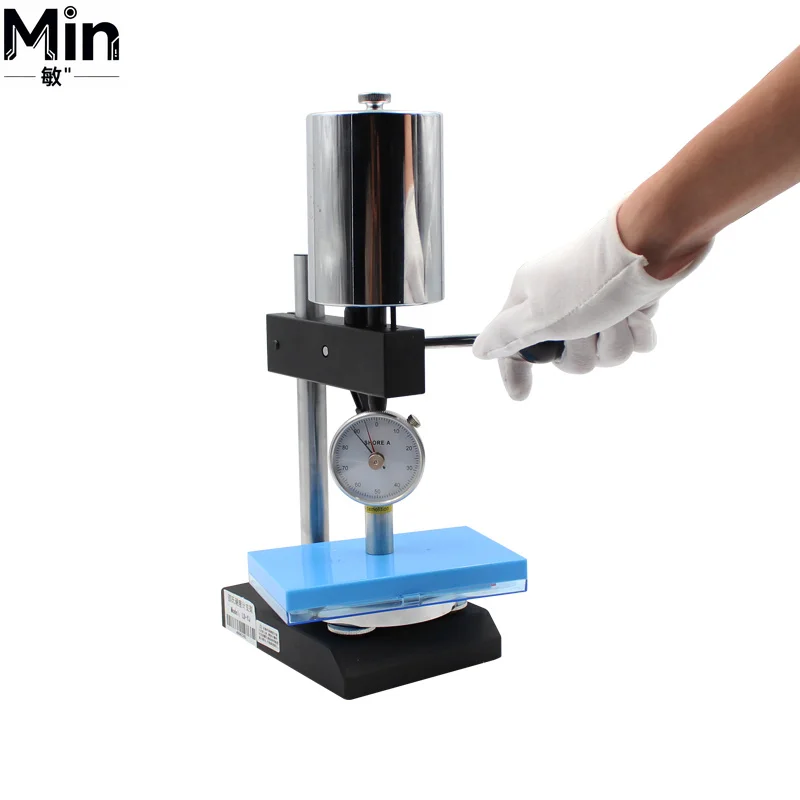 Aliyiqi Manual Shore Durometer Hardness Tester Meter Stand High Accuracy IP55 for Various Plastics Lab
