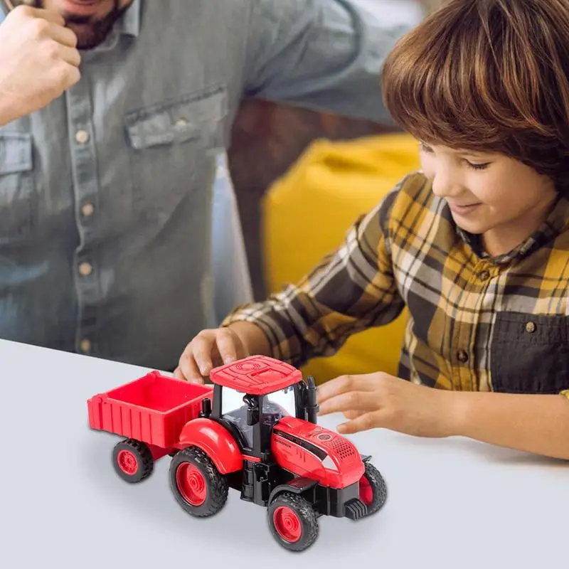 Giocattoli alimentati ad attrito Veicoli di ingegneria per bambini Auto da corsa Camion simulati per bambini Giocattoli per camion ad attrito per ragazzi