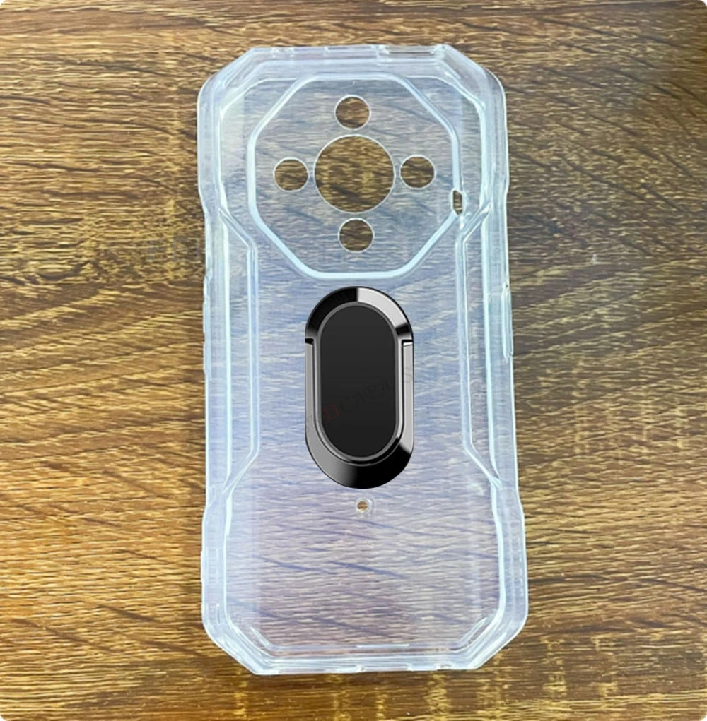 For Ulefone Armor X32 Pro 5.65"ULEFONE ArmorX32 X32Pro Back Ring Holder Bracket Phone Case TPU Soft Silicone Cover