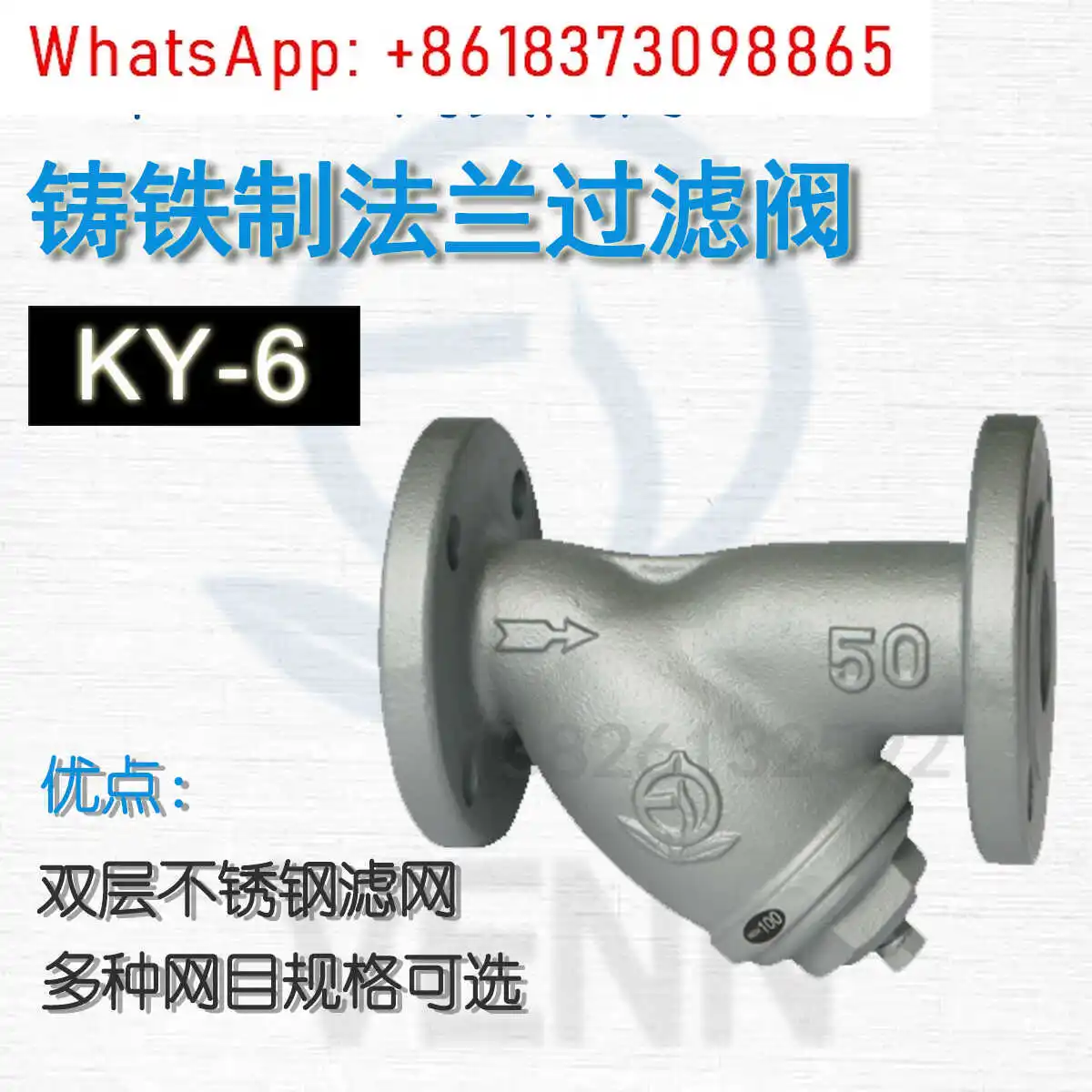 1PCS Cast Iron Flan…