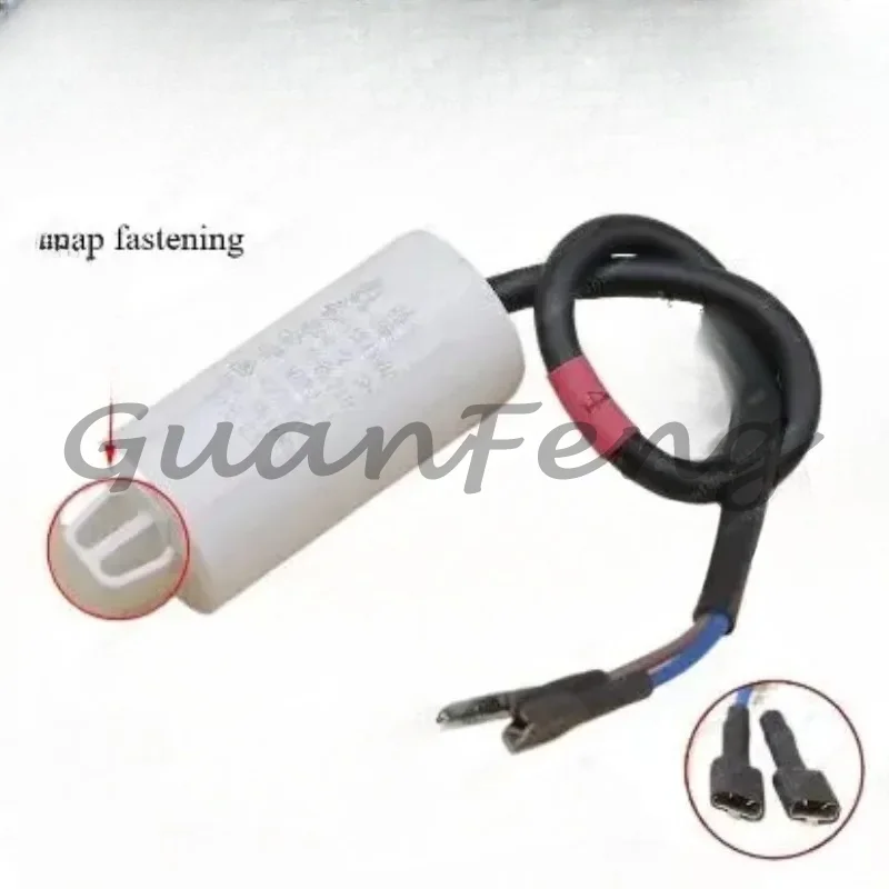 New Refrigerator Freezer CBB65A-2 Nonpolar 1.5UF 2.5uF 3UF 4UF 5UF 6UF AC 450V 5% Motor Running Capacitor White