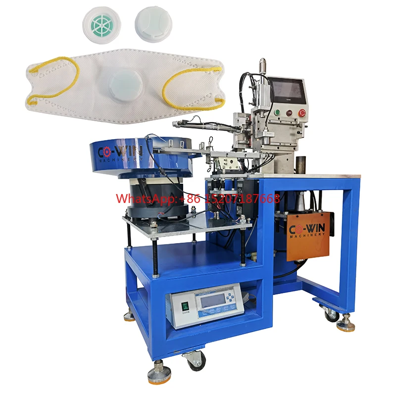 Face Mask Breathe Valve Ultrasonic Automatic Welding Machine