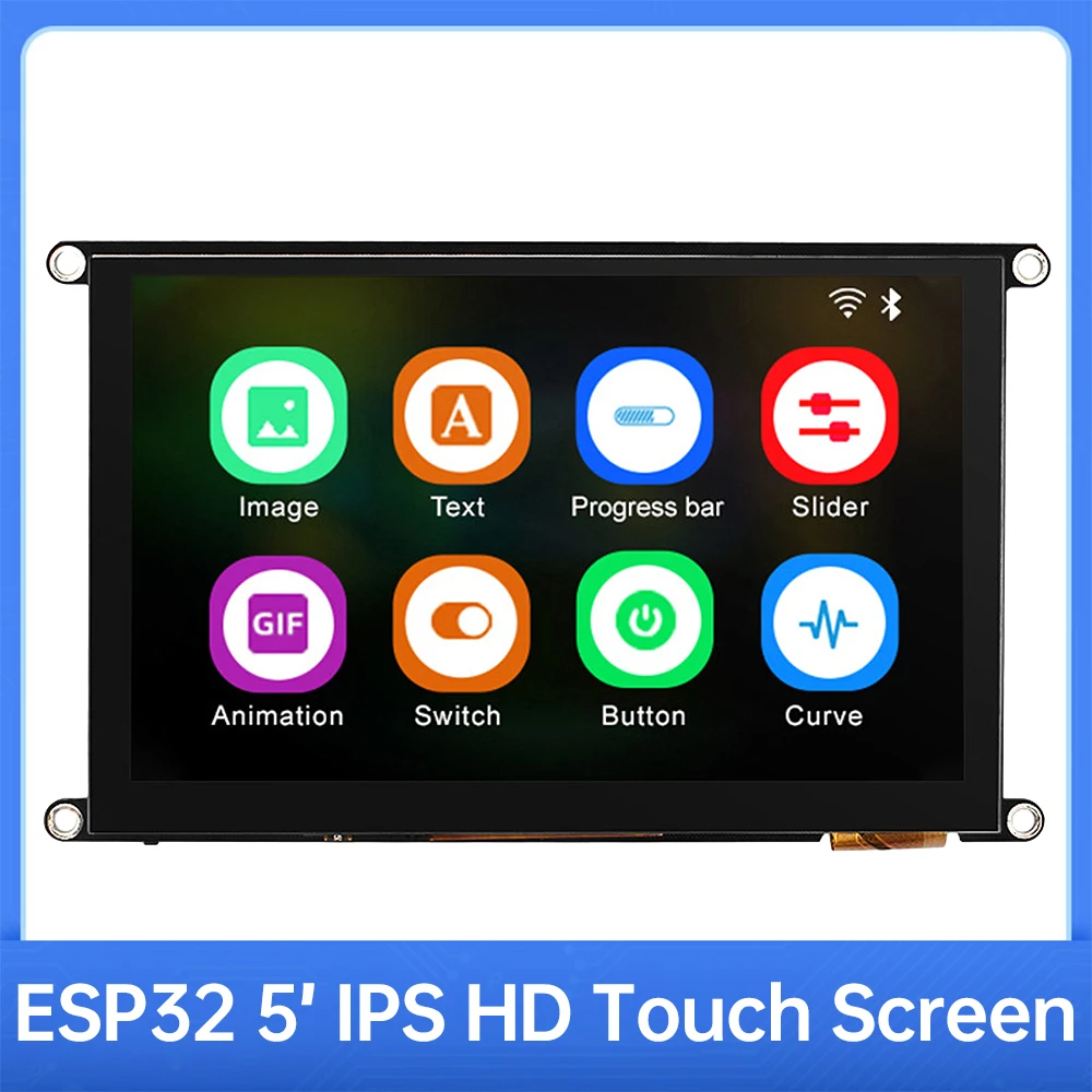 

ESP32-S3 N4RE FLASH 4.3-inch IPS High-definition LCD Display Module Capacitive Touchwith WIFI and Bluetooth
