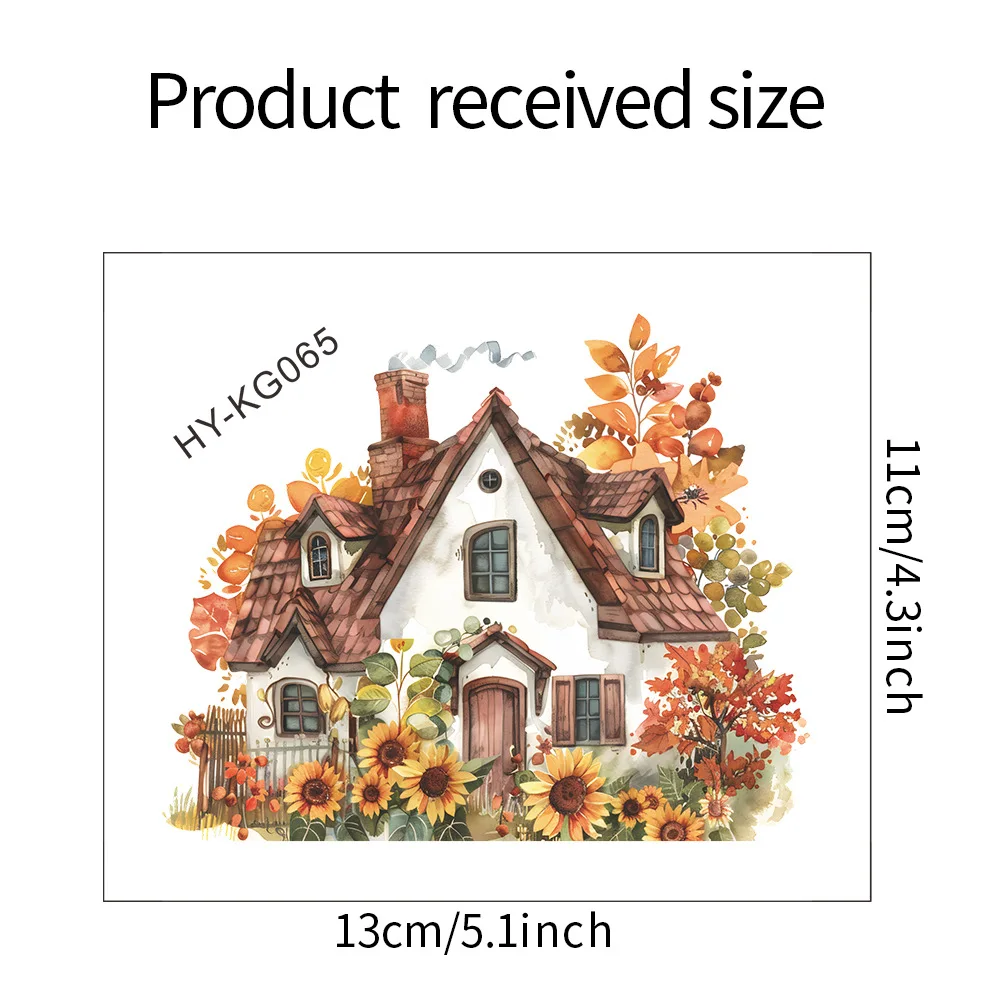 1PCS Romantic Beautiful Sunflower House Children's Room Bedroom Home Decoration Switch Wall Stickers view 6