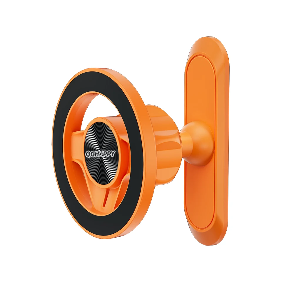 Doppelseitiger Magnetischer Handyhalter Ständer 360° Drehbar Dual-Magnet Telefonhalterung Universal für iPhone Samsung