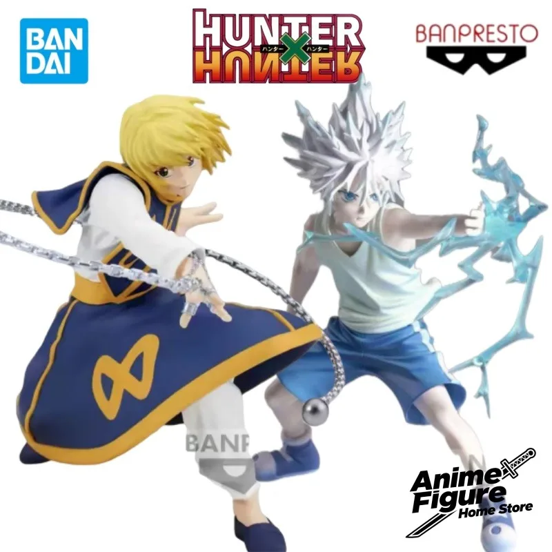 

100% оригинал в наличии Bandai HUNTER×HUNTER Killua Zoldyck Kurapika, модель персонажа аниме, игрушки, настольные украшения, коллекция подарков