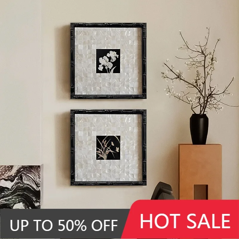 Art Decorative Shell Painting Wall Interior Aesthetic Paintings Room Interesting Luxury Picture Frame Nordic Wall Decorations
