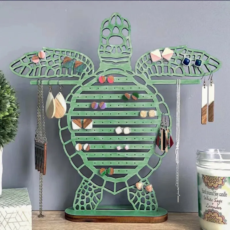 

Большой держатель для хранения сережек, креативная стойка для демонстрации сережек, украшение, органайзер для ювелирных изделий, подставка, эстетическая полка для шоу ювелирных изделий