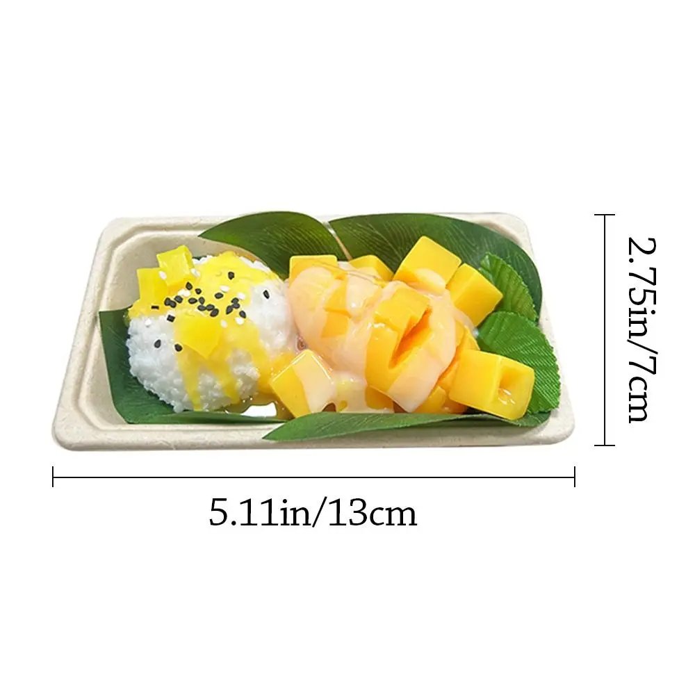 New TPR Food Squeeze Toys Simulation Slow Rebound Fried Chicken Decompression Toys Mini Soft Stress Toy Adult