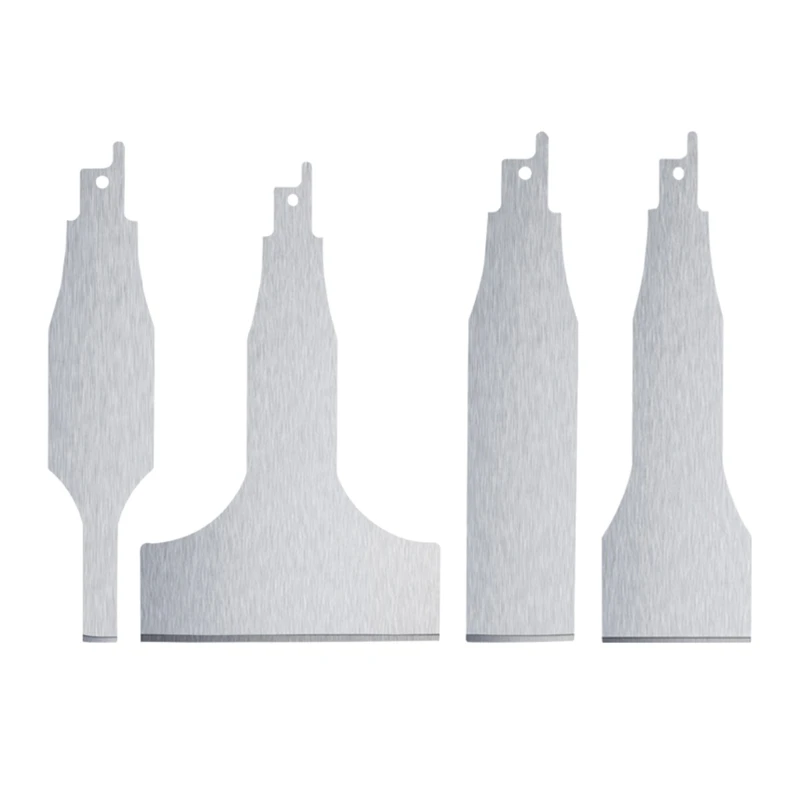 

4PCS Stainless Steel Scraper Various Sizes Waterproof and Rustproof