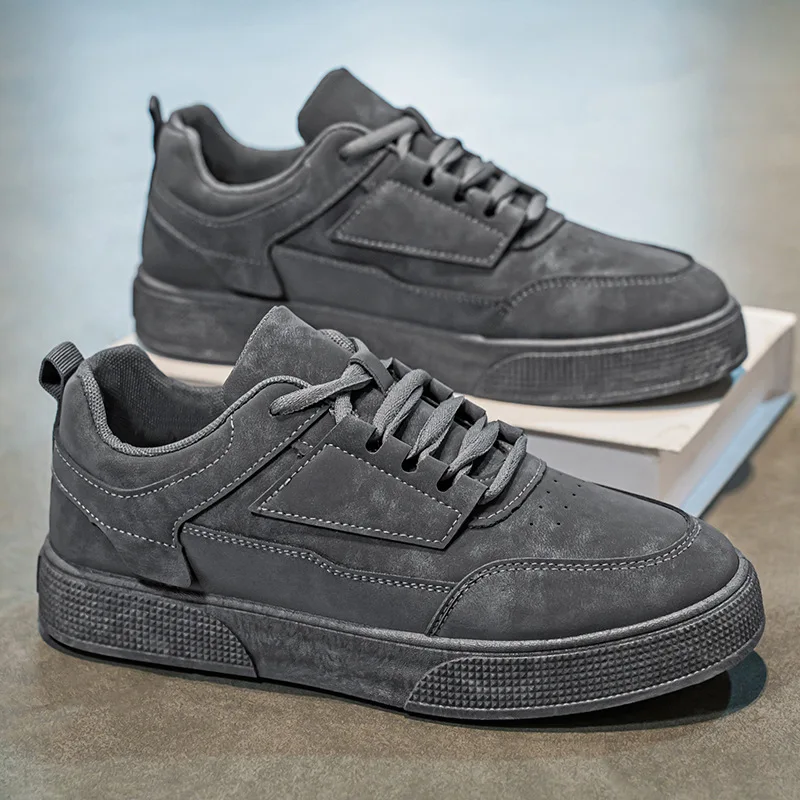 Sapatos baixos masculinos de luxo tênis primavera outono sapatos esportivos ao ar livre para homens moda sapato vulcanizado para paraquedista