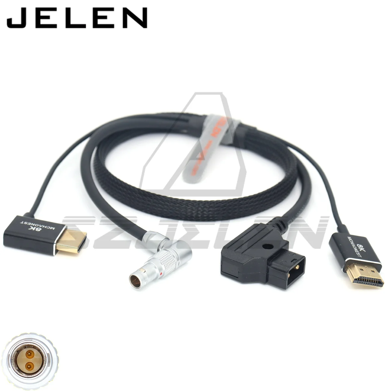 D-Tap to 0B 2pin Cable for Teradek Bolt power cable, magicsky video link, Vaxis power cable and HDMI cable