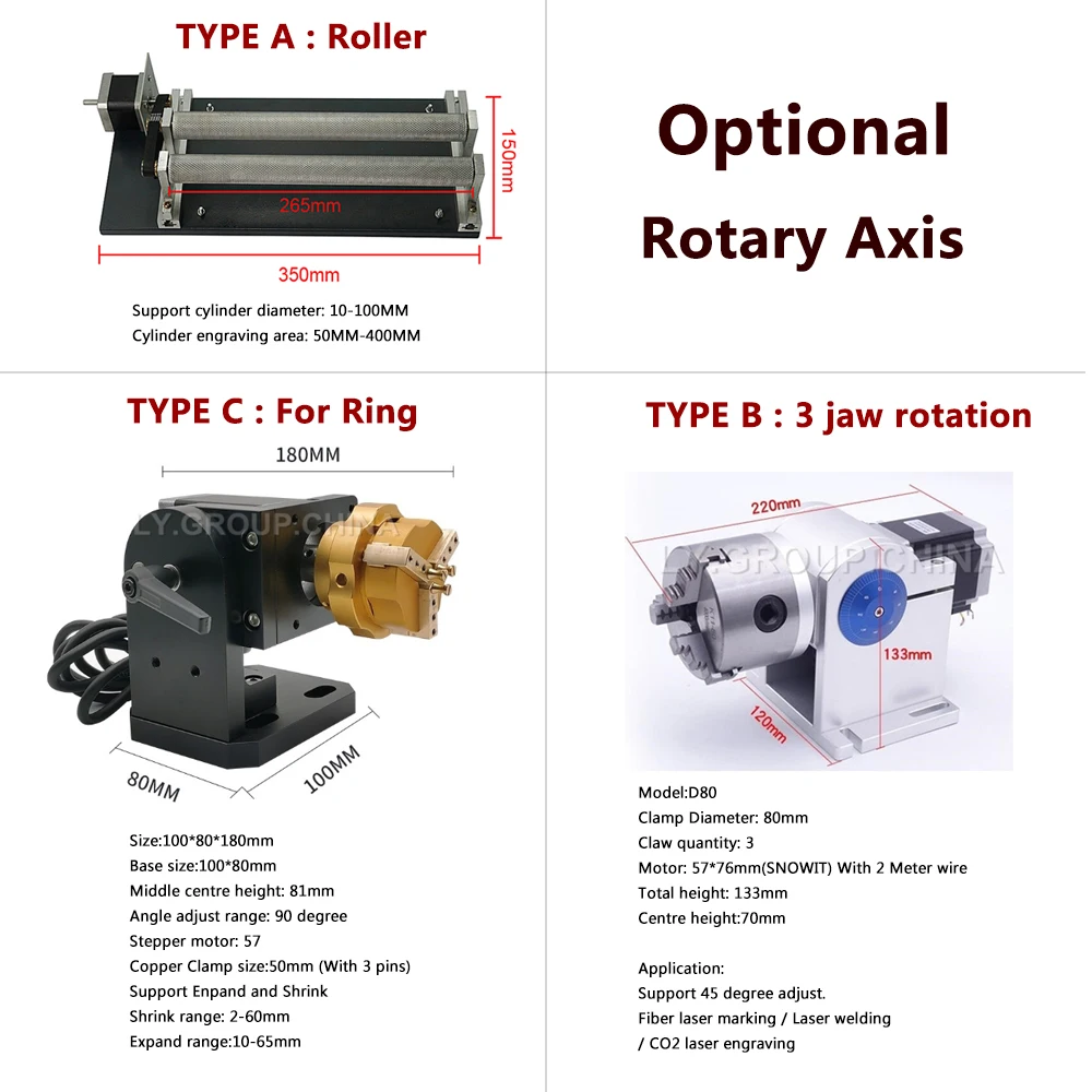 Fiber Laser Marking 20w 30w 50w Raycus JPT Engraving Machine Metal Stainless Steel Cutting Gold Silver Ring Jewelry Milling