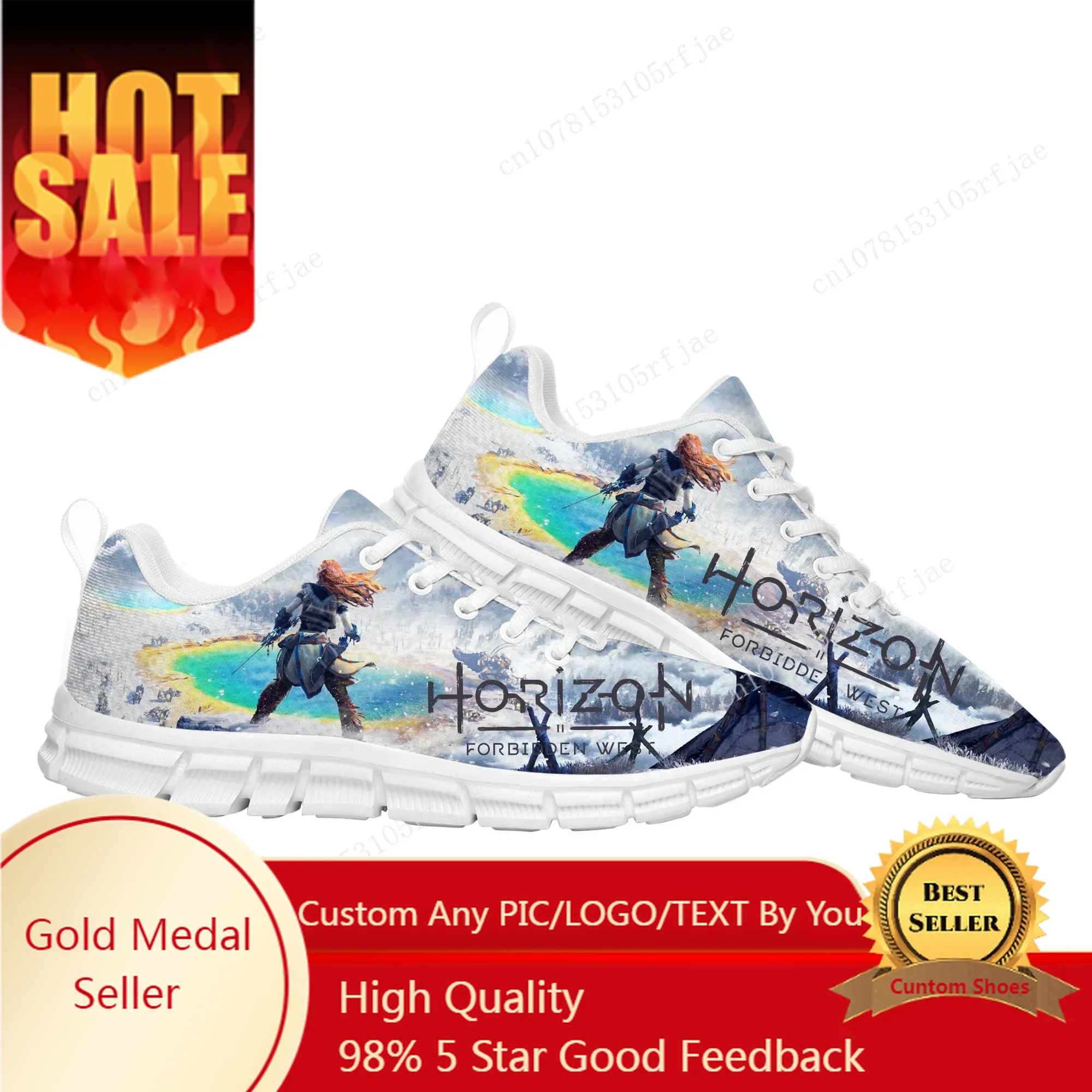 

Horizon Forbidden West Sports Custom Shoes Cartoon Game Mens Womens Teenager Sneaker Tailor Made Couple Built Shoes