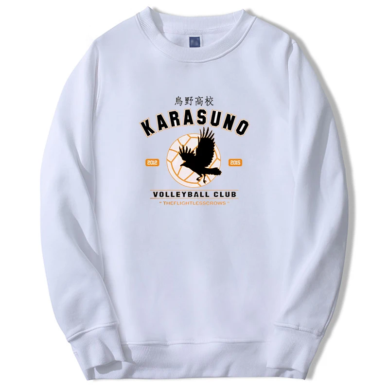 

Haikyuu Anime Hoodie For Men Women Fly High Graphic Sweatshirts Crewneck Hip Hop New Tracksuit Anime Japan Harajuku Sudaderas