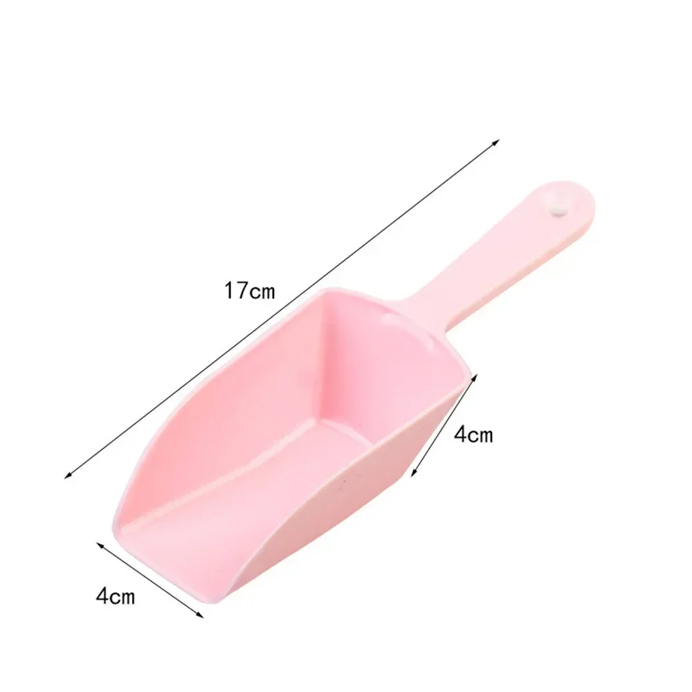 Candy Colors Multifunctional Frosted Small Shovel Kitchen Flour Grain Candy Coffee Bean Ice Scoops Party Buffet Kitchen Tools