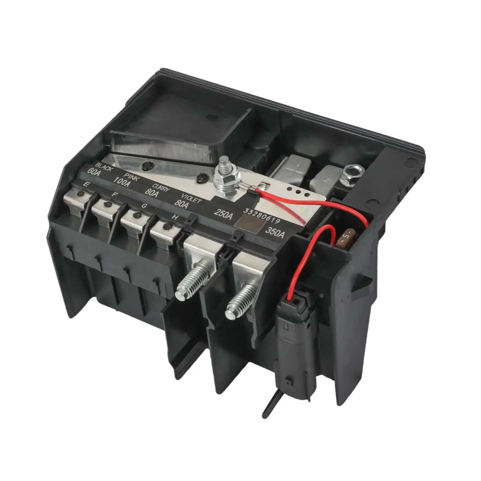 Battery Distribution Replace 12V Fuse Box Terminal ABS Metal Accessory for Chevrolet Malibu 2016-2020