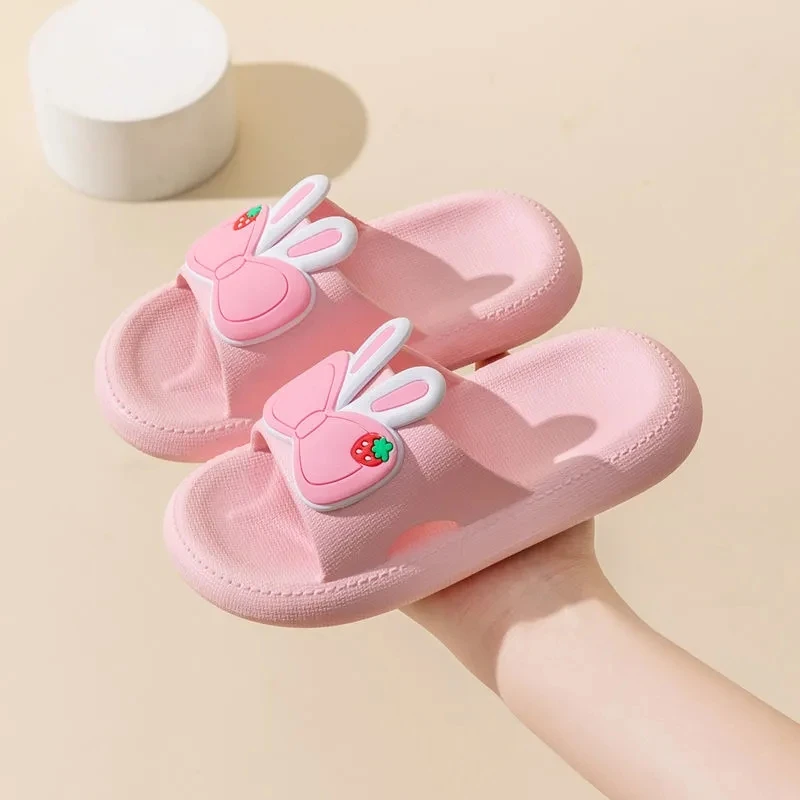 Fruit Fashion Children's Slippers Female Summer Cute S Indoor And Outdoor Wear Bathroom Bath Non-slip Slippers Beach Shoes Kids