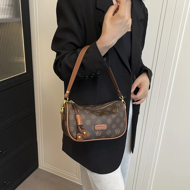 Sac à main de marque de luxe pour femmes, sac messager populaire pour dames élégantes, Design d'épaule classique