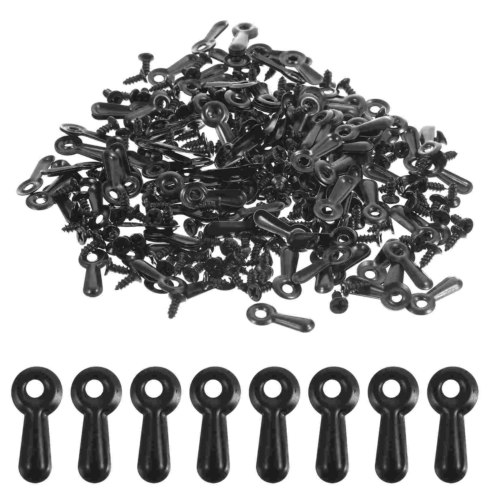 160 Pcs Hanging Photo Accessories Frame Turnbuckle Securing Clip Picture Parts Button for Drawing