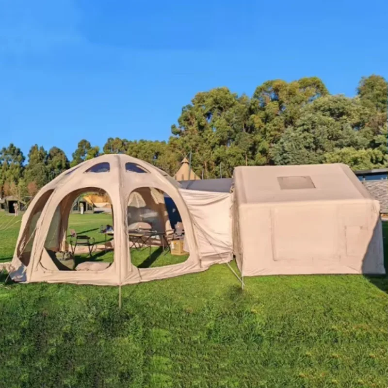 

Newest Outdoor Combine Round Inflatable Air Tent for Camping