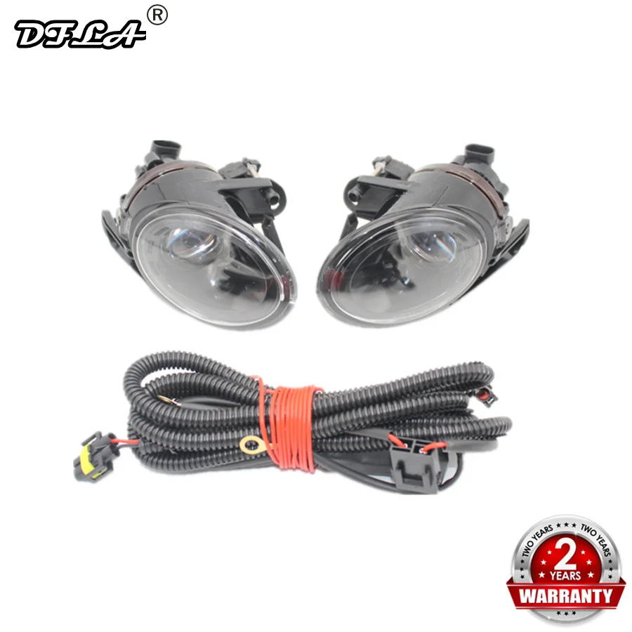 

For VW Passat B6 2006 2007 2008 2009 2010 2011 Car-Styling Front Clean Lens Convex Fog Light Fog Lamp And Wire