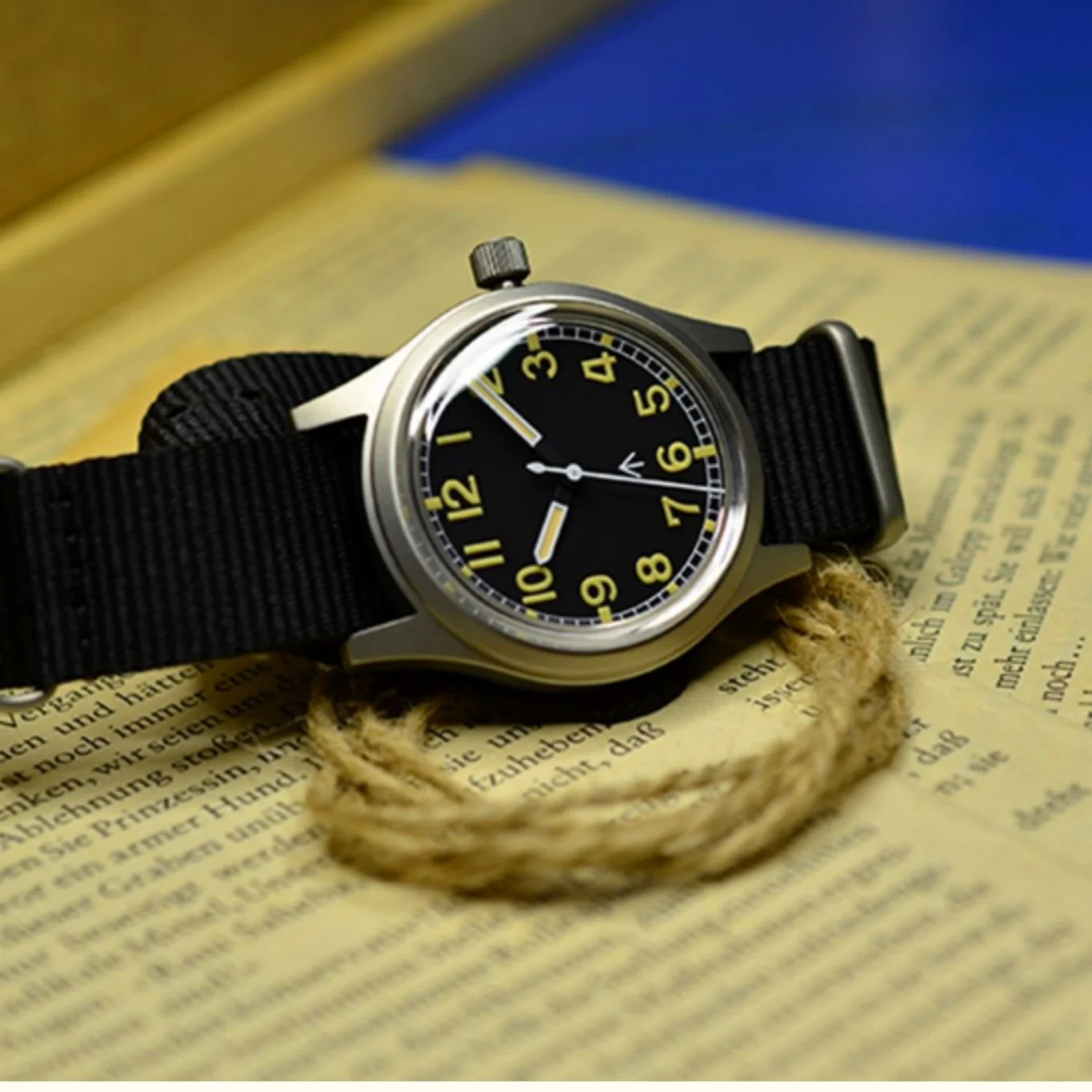 Baltany 2025 Herren-Mechanische Uhr NH35 Retro Pilot Military Luminous Edelstahl Saphirglas Wasserdicht Reloj Hombre