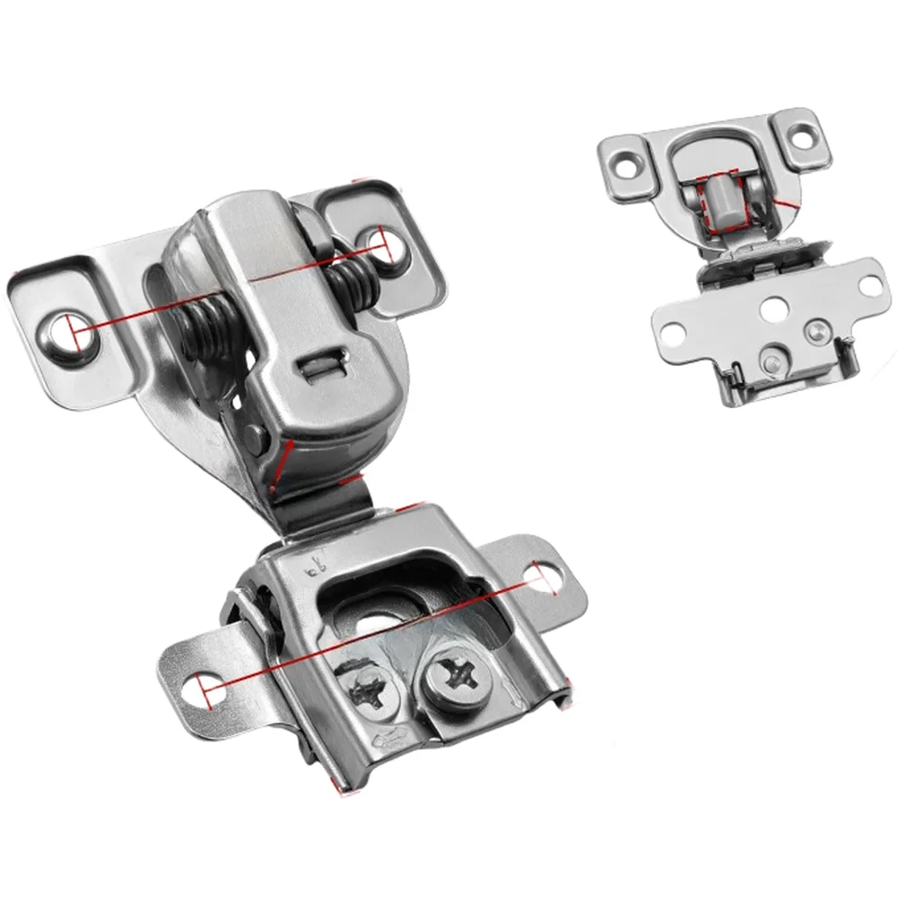 Silent Hydraulic Buffer Invisible Hinge with 3D Adjustment for Inward Opening Doors Offering Precise and Quiet Closure