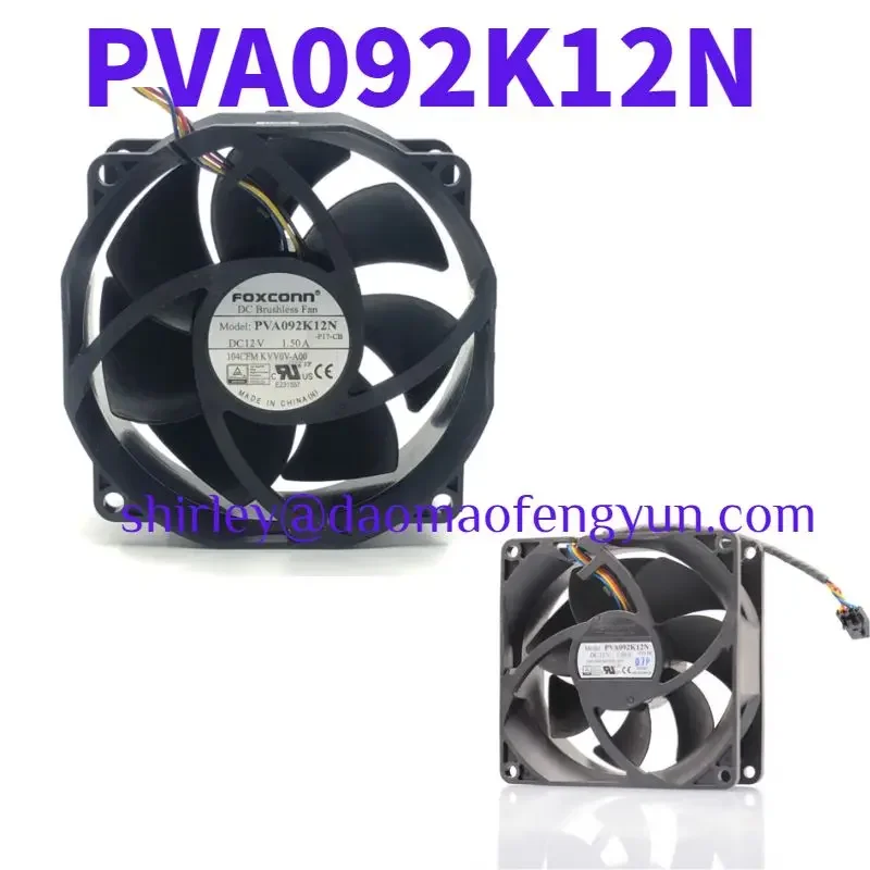 

Brand New 6YVJR-AAO 106CFM server fan PVA092K12N DC12V 1.50A