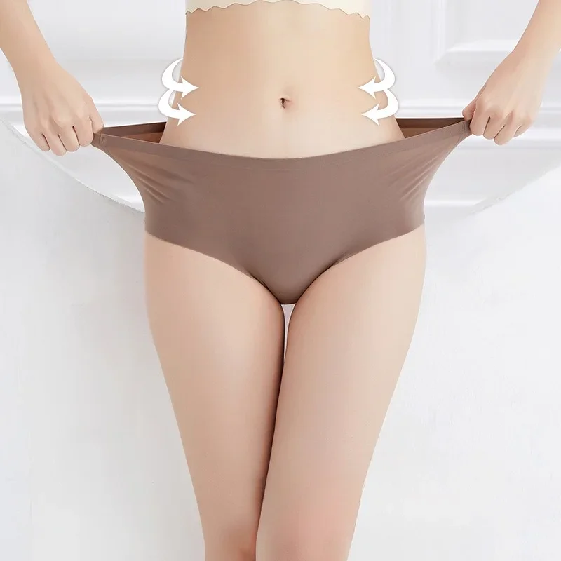 6 قطعة الملابس الداخلية النسائية مثير سراويل رقيقة جدا ملخصات عالية المرونة ملابس داخلية جيدة التهوية 7A مريحة العشير لينة الملابس الداخلية
