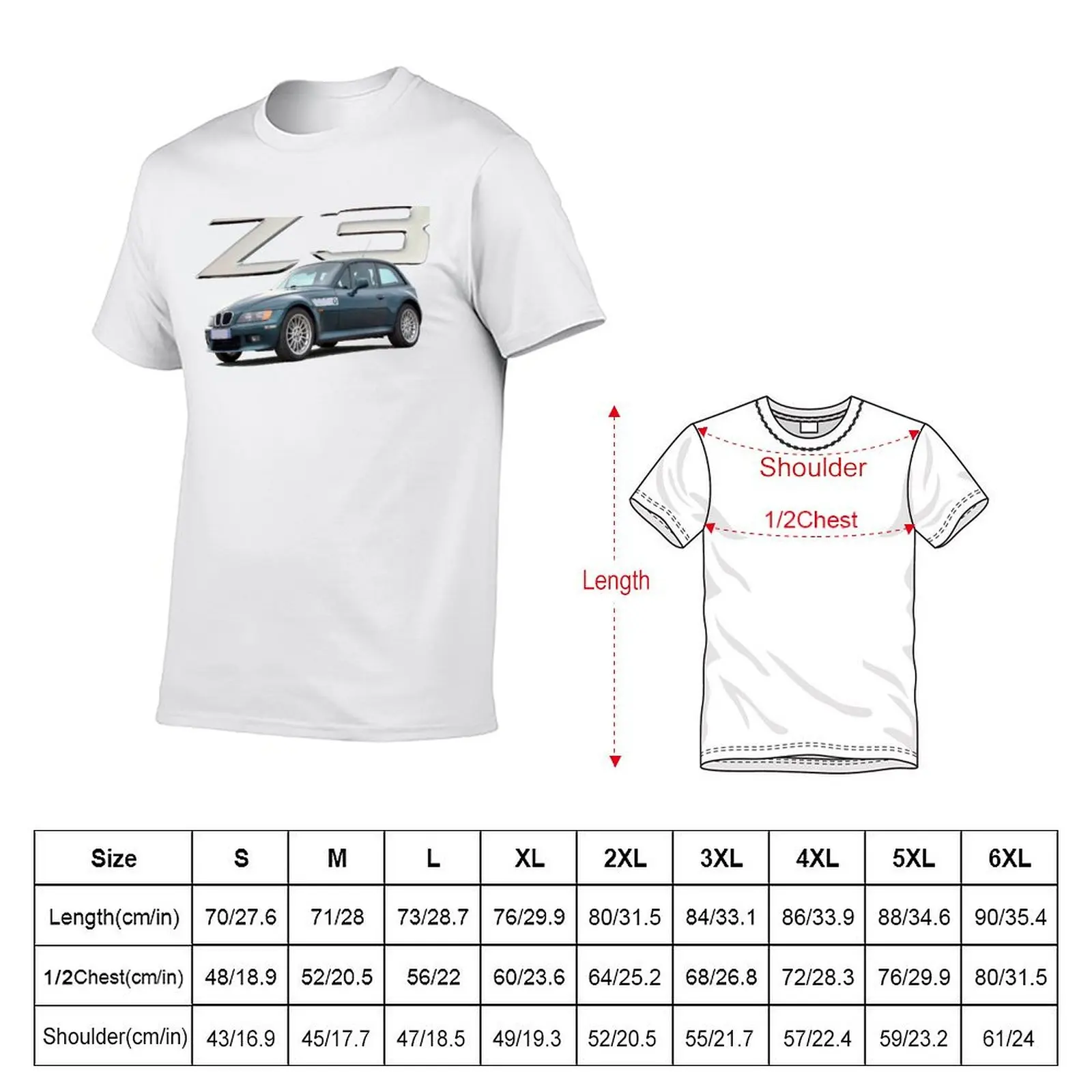 Z3 Coupe T-Shirt essential t shirt man t shirt designer T-Shirt