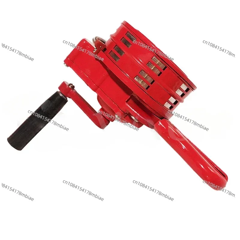 Aluminum Hand-Crank Operated Emergency Alarm Siren Manual Outdoor Alarm Loud