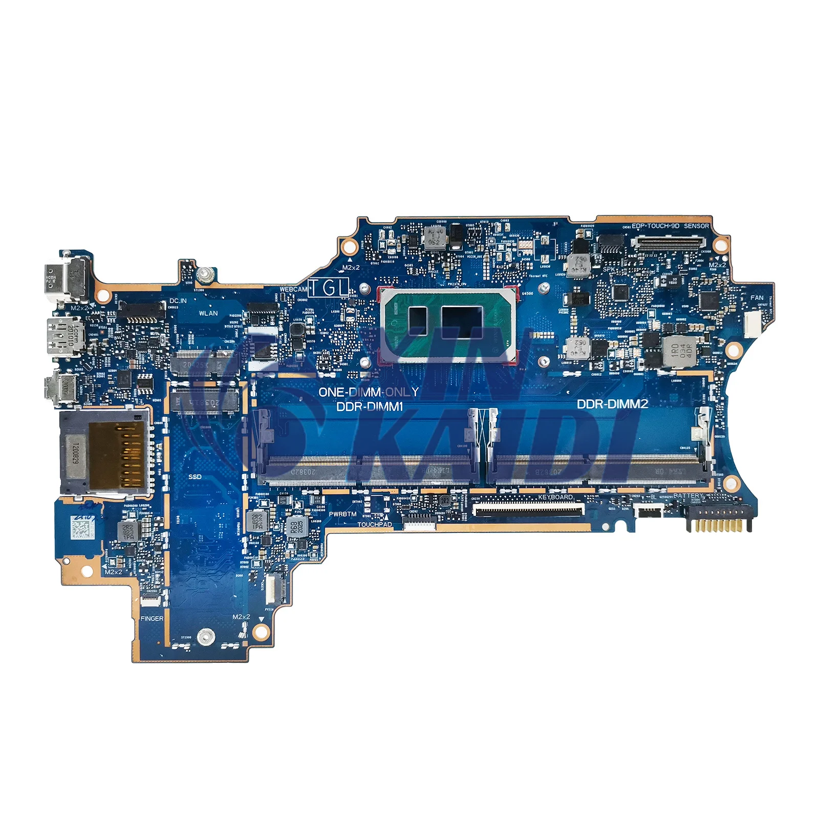 Placa base portátil 6050A3202801 para HP X360 14-DW M21492-601 M21493-601 la placa base del ordenador portátil CPU I3 I5 I7 11th Gen