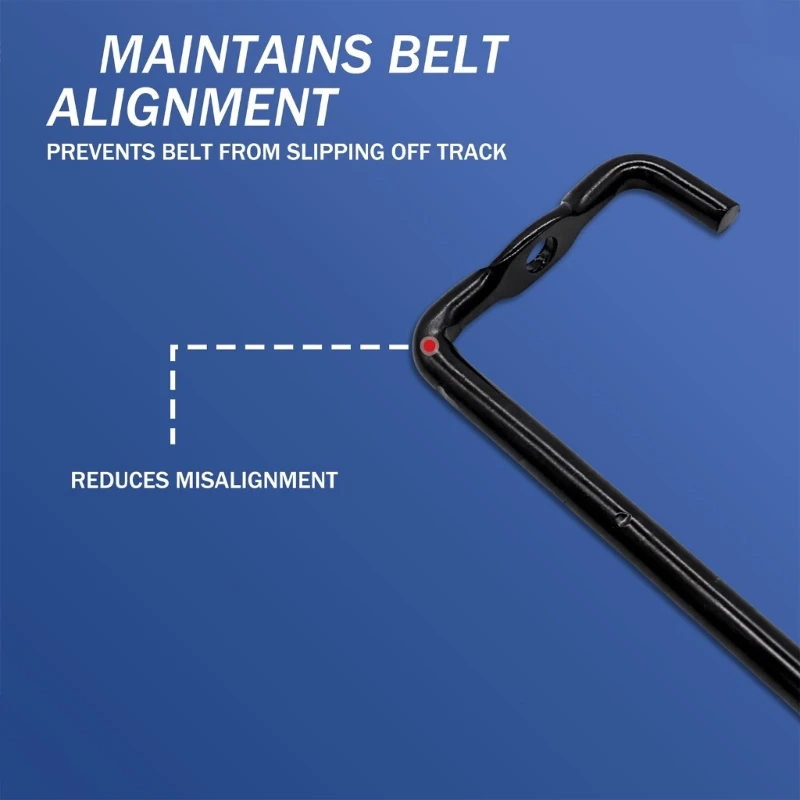 Replacement Belt Guide Hardware for Lawn Mower Deck Service, Left and Right Belt Keepers Set for Repair, Belt Positioning and