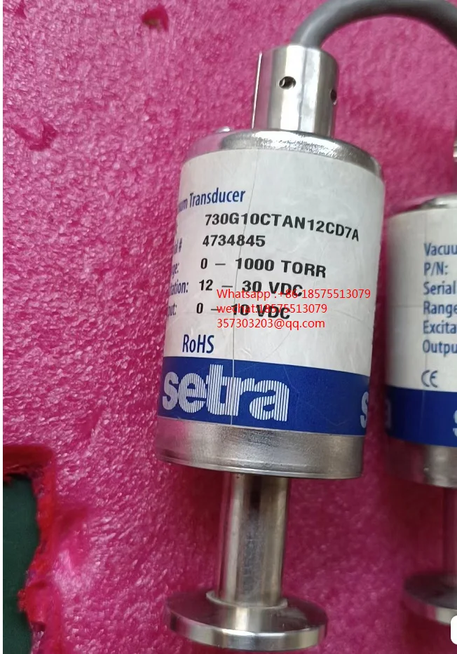 

SETRA 730G10CTAN12CD7A Vacuum Gauge 0-1000torr 1 PIECE