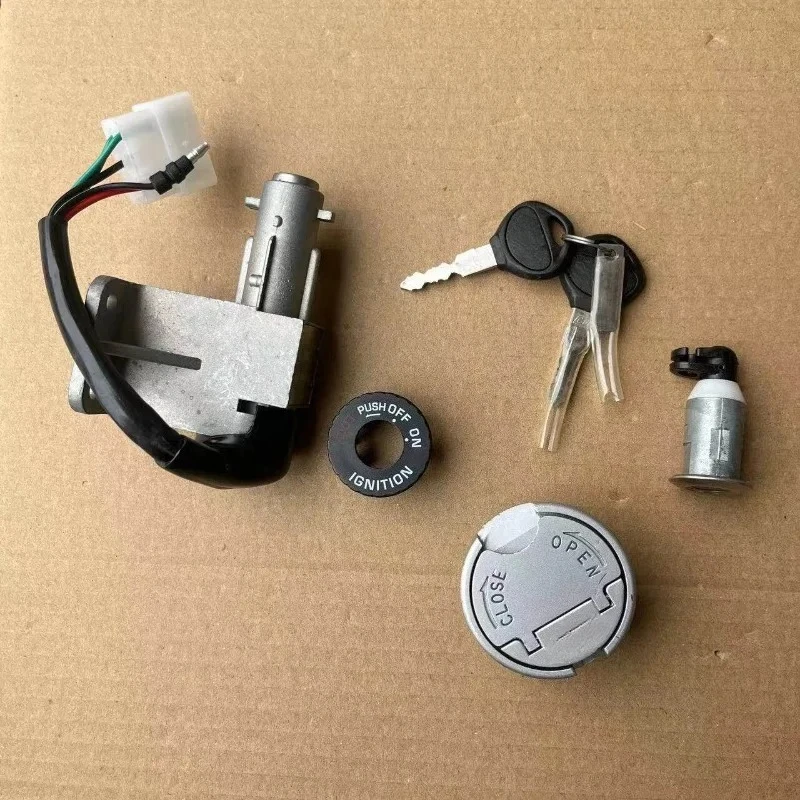 For Kymco 50/125 CK125T-7 Motorcycle Lock Set Ignition Switch Fuel Tank Cap Kit