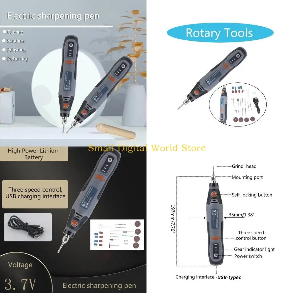 

77UB беспроводной ротариологический мульти инструментов Точность 23PCS Комплекты.