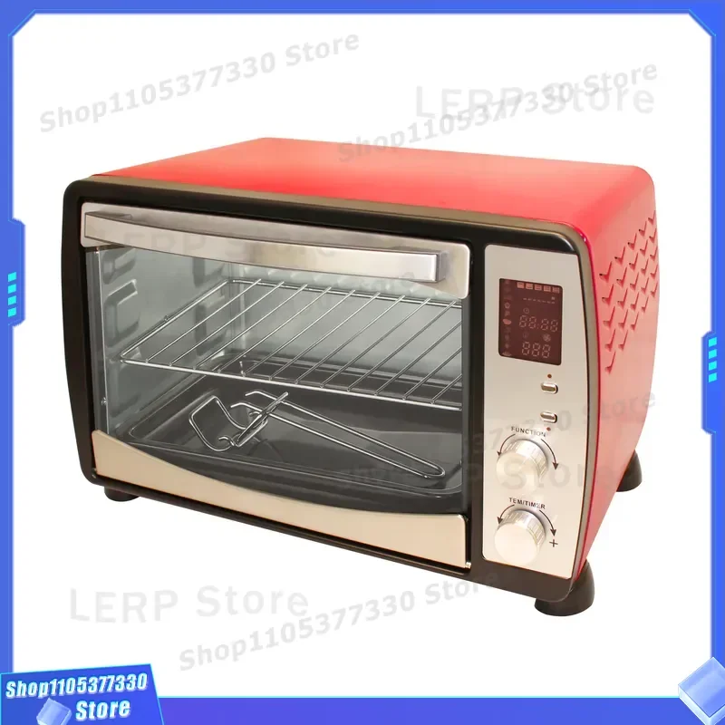 18L Digital Electric Oven for Home Baking Bread Chicken Cake Cookies Pizza Dough CE Certified Kitchen Appliance Small