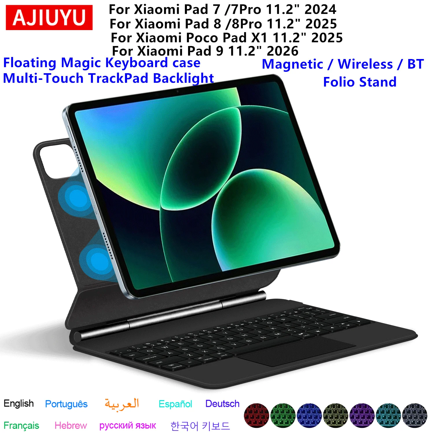 Magic Keyboard Case For Xiaomi Pad 8/8 Pro 11.2
