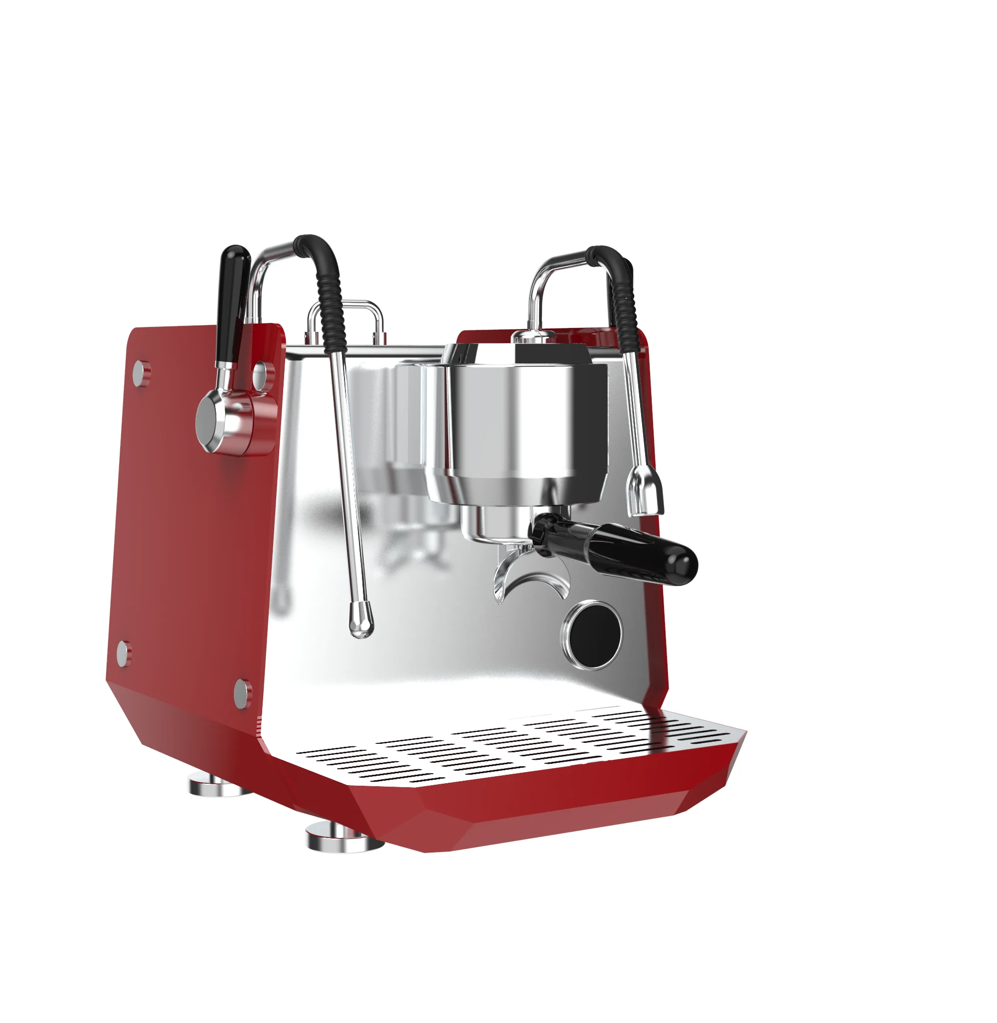 Máquina de café expreso automática portátil, cafetera italiana de acero inoxidable, otros espresso