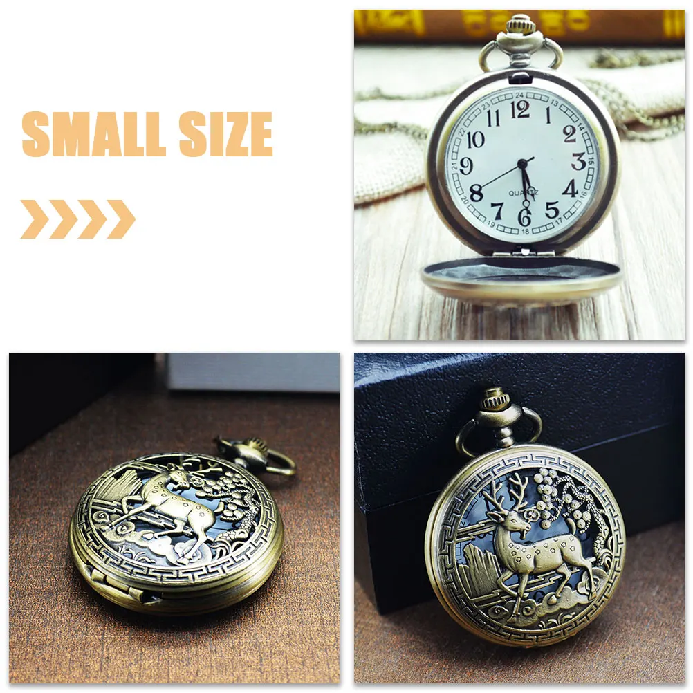 

Vintage For Women Retro Portable Small Lightweight Durable Gift Idea Pocket For Men Vintage Watch Men Pocket Watch