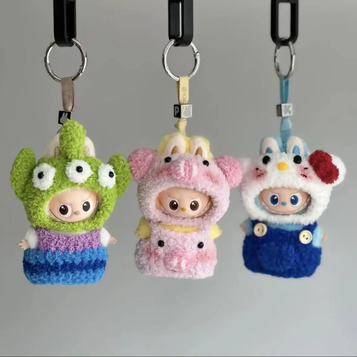 Cute Animal Themed Clothing For Mini Labubu V4 The Monsters Pin Doll Clothes Accessories Ropa Labubu