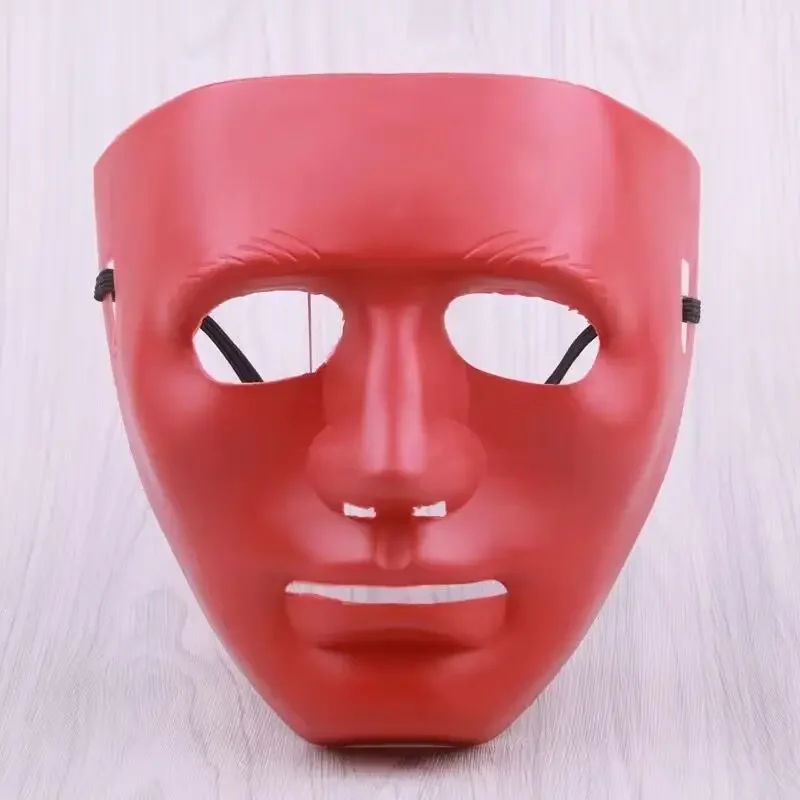 1 Stück Plastik-Halloween-Maske für Halloween-Streiche Geisterfest Karneval Trickreiche Party-Requisiten Dekorationsmaske – Detail 6