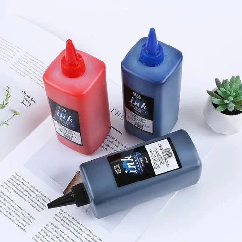 Imagen 2 del producto Rotulador de pizarra blanca de 500ML, botella grande de tinta recargable, marcador de pizarra borrable para enseñanza, recarga líquida, negro, rojo, azul, resistente al agua
