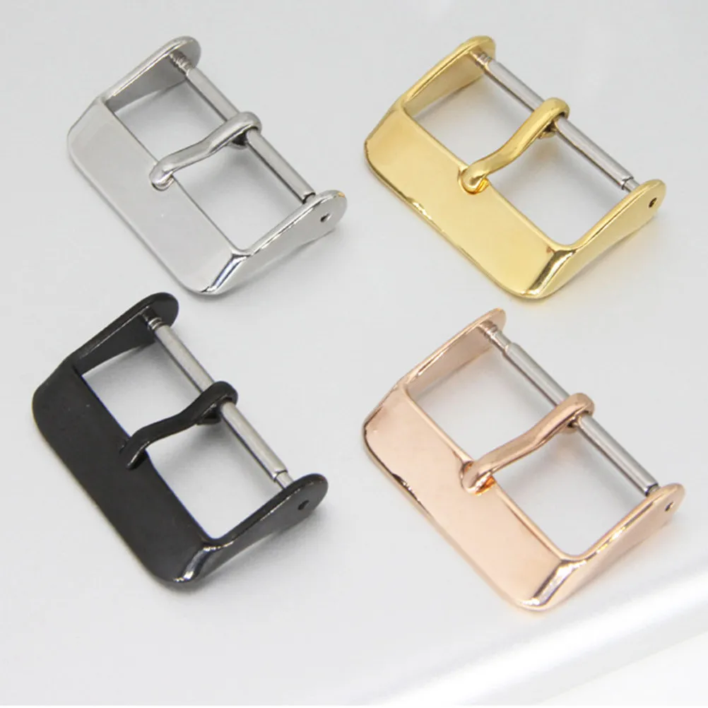 1Pcs Stainless Steel Watch Buckle Durable Clasp 18mm for Men Women Silicone Electronic Bands Watch Clasp