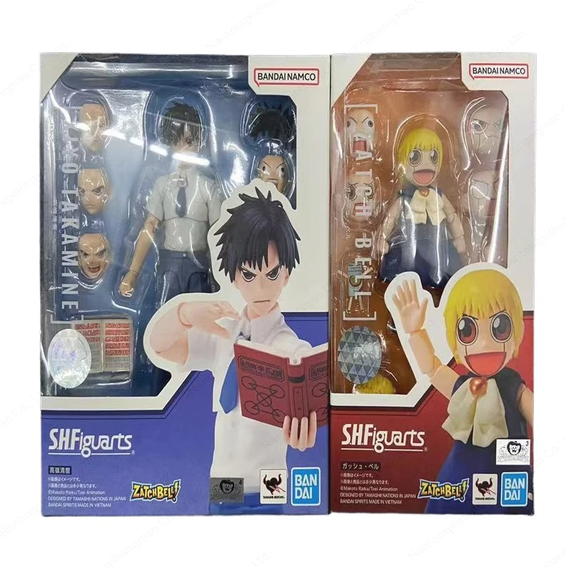 

In Stock Original BANDAI S.H.Figuarts Gash Bell! Takamine Kiyomaro Zatch Bell Anime Model Toy Action Figure Toy Collection Gift