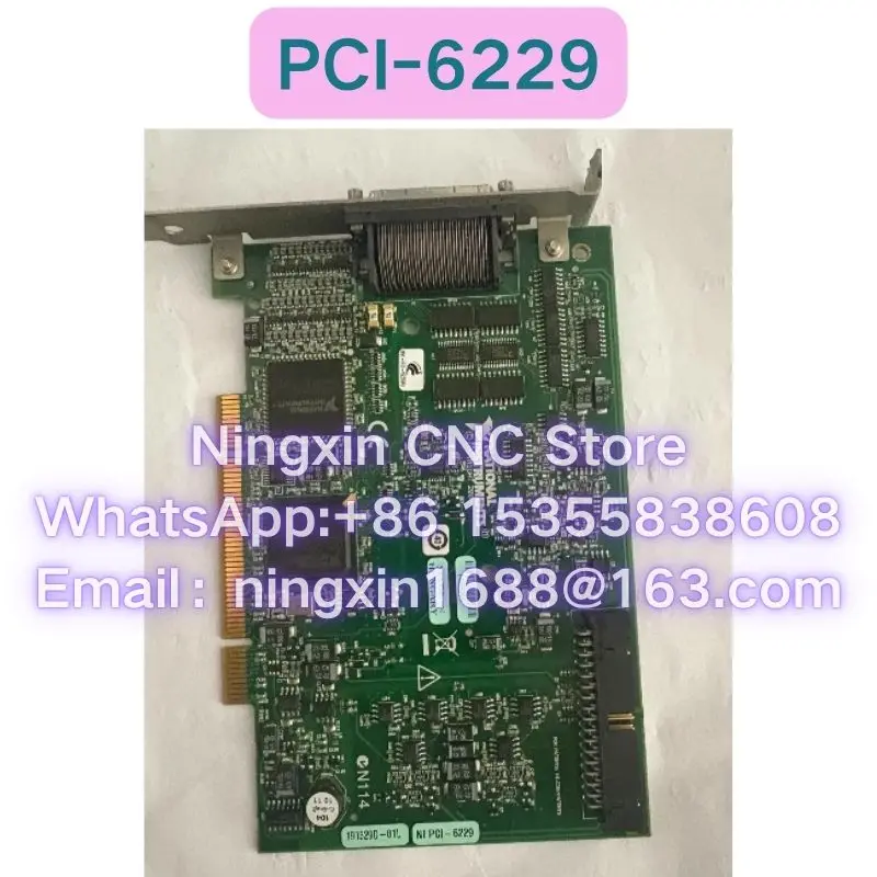 Second-hand PCI-6229 capture card Functional test OK Fast delivery